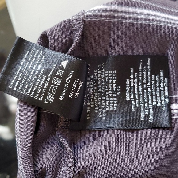 IJP DESIGN IAN POULTER Mens Polo Golf Shirt Grey w/ White Large - Picture 11 of 11